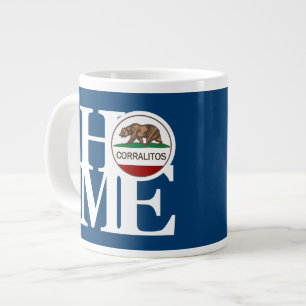 Taza De Café Grande HOME Corralitos 20oz Mug Blue