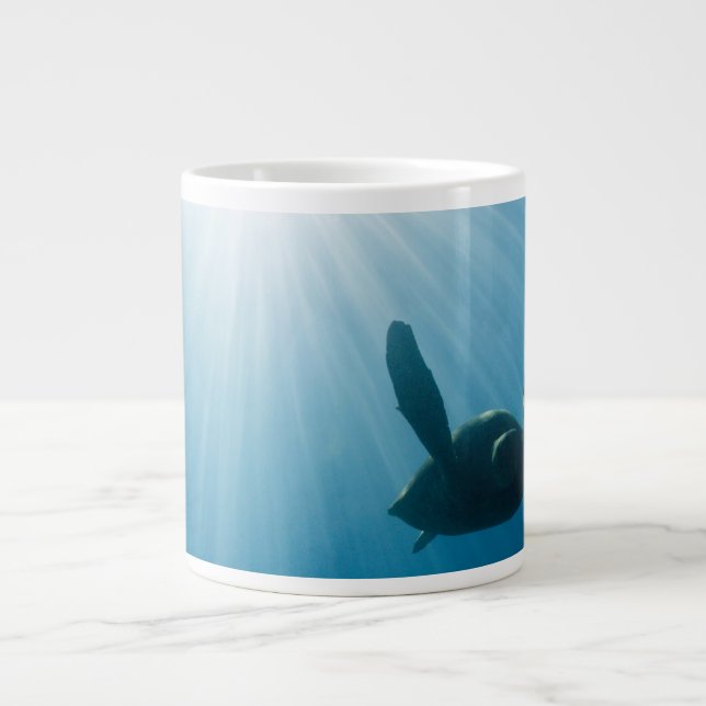 Taza De Café Grande Honu Sunrays Coffe Mug (Frente)