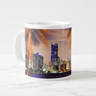 Taza De Café Grande Horizonte de los E.E.U.U., la Florida, Miami en la