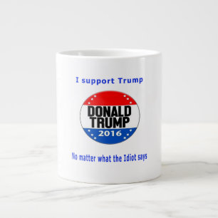 Taza De Café Grande Humor de Donald Trump