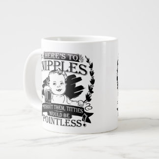 Taza De Café Grande humor de Pecho-alimentación
