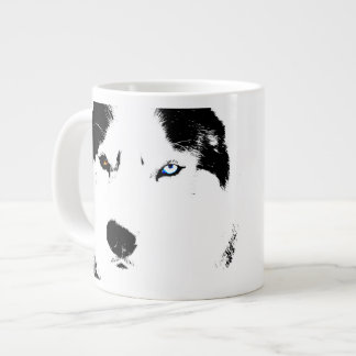 Taza De Café Grande Husky Dog Coffee Mug Siberian Husky Sleg
