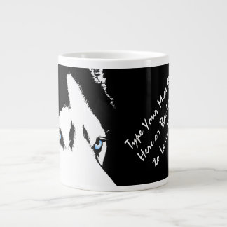 Taza De Café Grande Husky Jumbo Mug Siberian Husky Cup personalizado