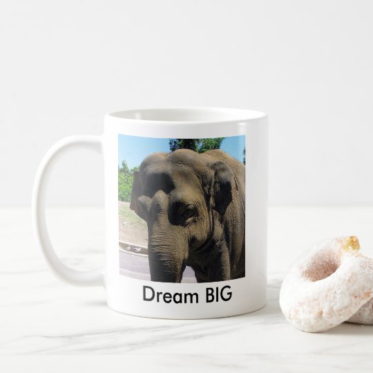 Taza de café GRANDE ideal del elefante