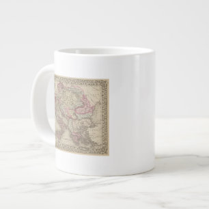 Taza De Café Grande Imperio austríaco, Italia, Turquía en Europa,