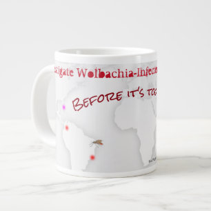 Taza De Café Grande Investigar Wolbachia 20 oz. Mug de RoseWrites