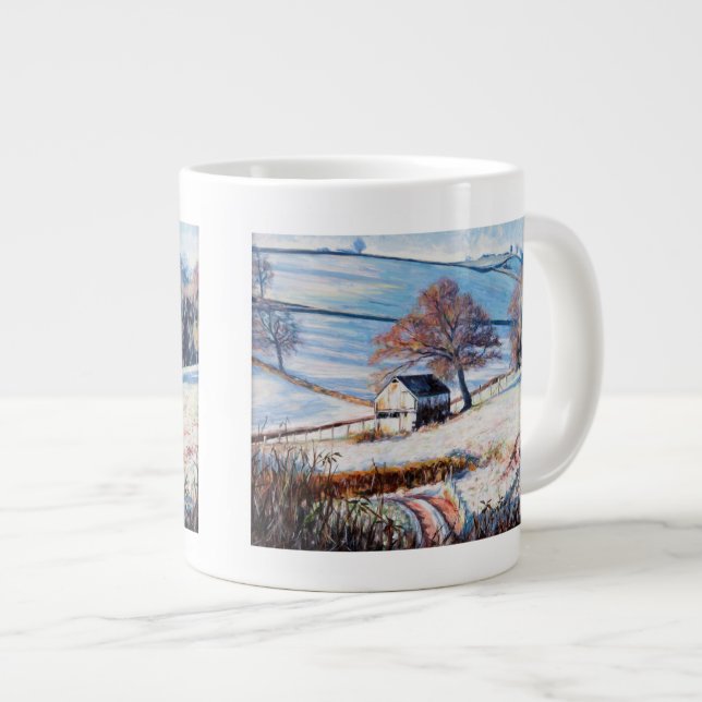 Taza De Café Grande Invierno Frost 2009 (Derecha)