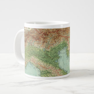 Taza De Café Grande Italia septentrional, Austria, &c