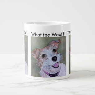 TAZA DE CAFÉ GRANDE JACK RUSSELL FELIZ