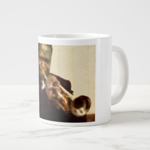 Taza De Café Grande Jazz Trumpeter
