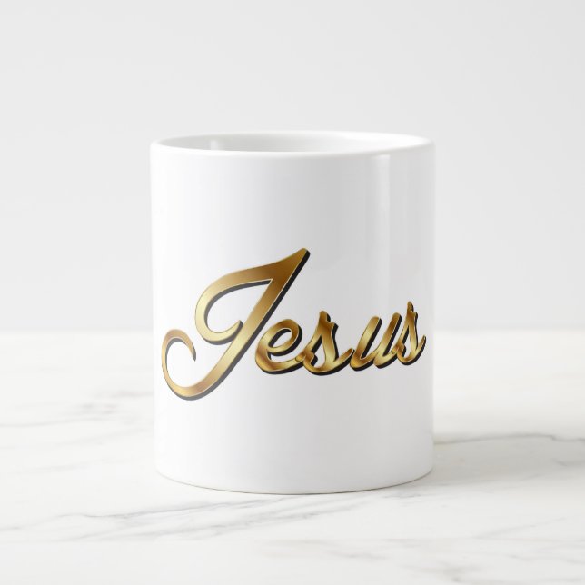 TAZA DE CAFÉ GRANDE JESUS (Frente)