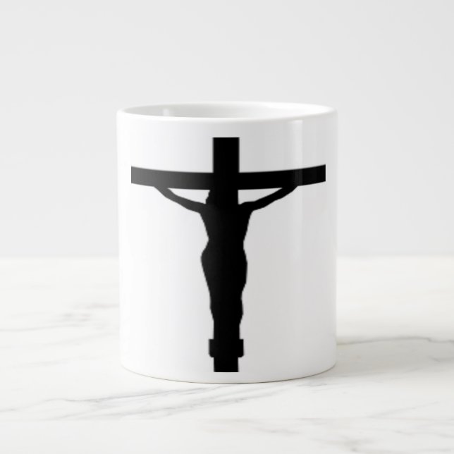 TAZA DE CAFÉ GRANDE JESUS CHRIST (Frente)