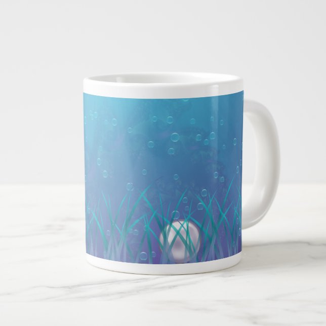 Taza De Café Grande Jewel of the Sea Specialty Mug (Derecha)