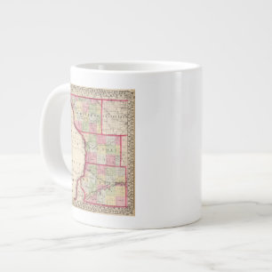 Taza De Café Grande Jo Daviess, condados de Carroll y Whiteside