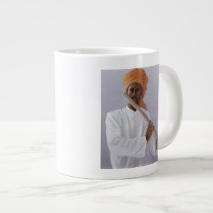 Taza De Café Grande Jugador de flauta