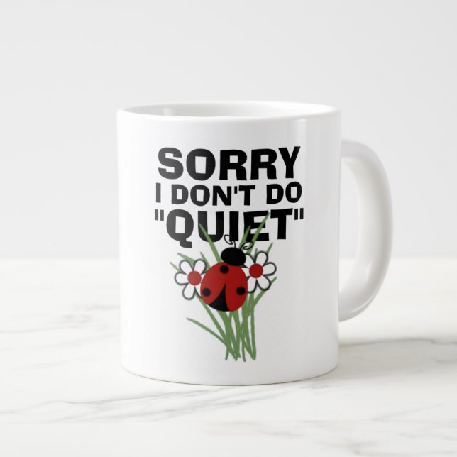Taza De Café Grande Jumbo Mug (Derecha)