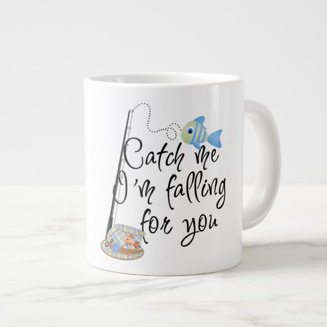 Taza De Café Grande Jumbo Mug (Derecha)