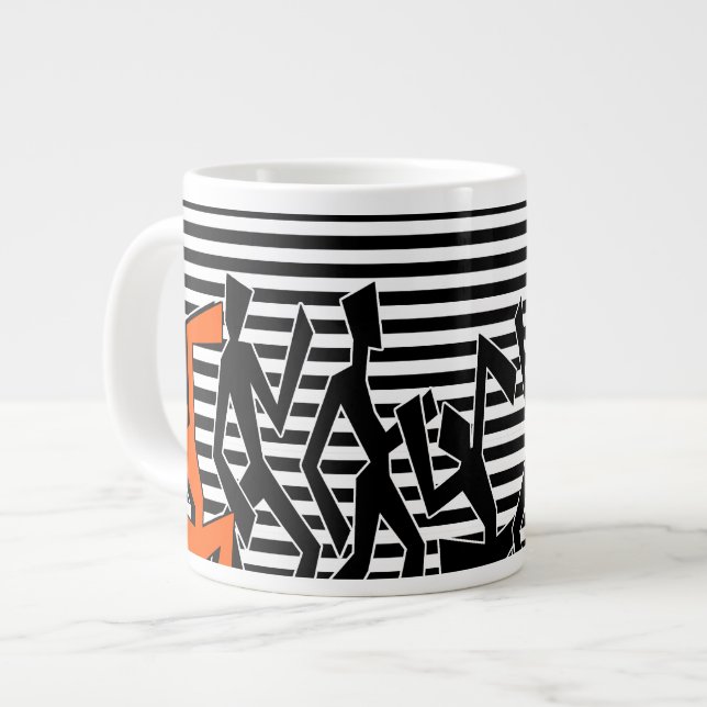 Taza De Café Grande Jumbo Mug (Izquierda)