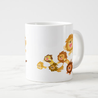 Taza De Café Grande Jumbo Mug del desfile de los Leones Personalizados