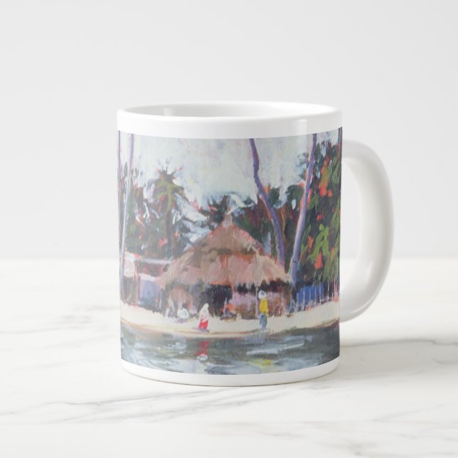 Taza De Café Grande Karaban Senegal 1997 (Derecha)