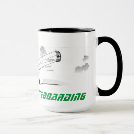 Taza de café grande - Kitesurfing