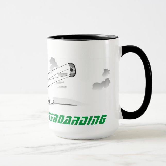 Taza de café grande - Kitesurfing (Derecha)