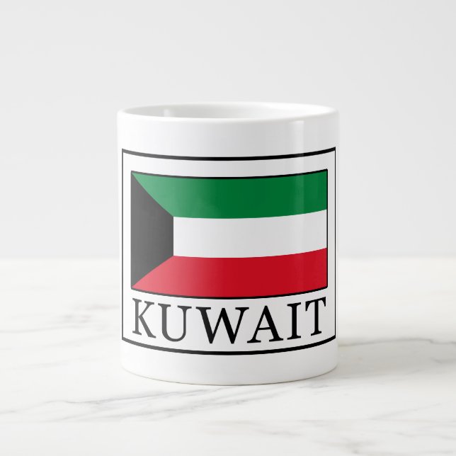 Taza De Café Grande Kuwait (Frente)