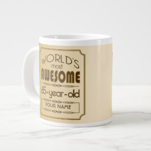 Taza De Café Grande La celebración del 65 aniversario del oro es lo m