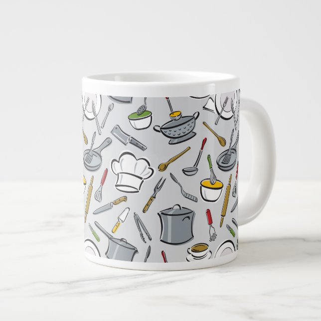 Taza De Café Grande La cocina equipa el modelo (Derecha)