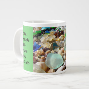 Taza De Café Grande La esposa grande de la taza de Coffe del papá