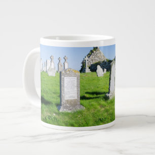Taza De Café Grande La isla Benbecula (Beinn nam Fadhla)