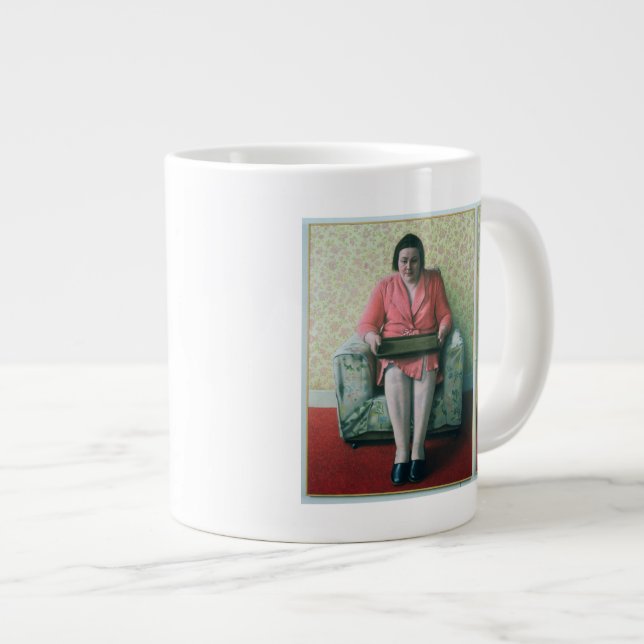 Taza De Café Grande La tienda manchó 1977 (Derecha)