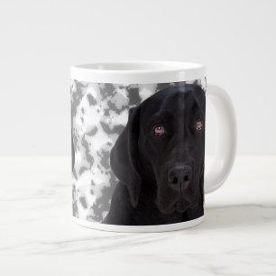 Taza De Café Grande Labrador retriever negro