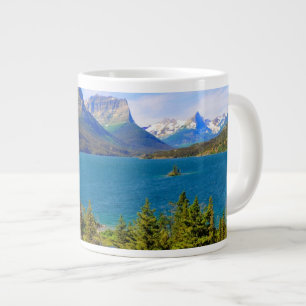 Taza De Café Grande Lago st. Mary, Parque Nacional Glacier, Montana