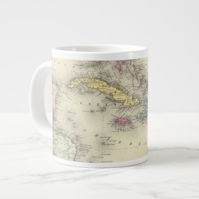 Taza De Café Grande Las Antillas 13 (Izquierda)