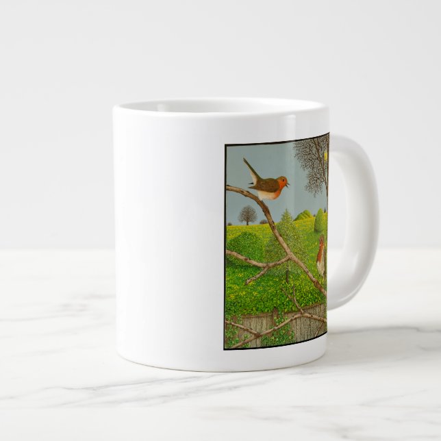 Taza De Café Grande Las derechas territoriales 2012 (Derecha)