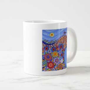 Taza De Café Grande Las ovejas muy precarias 2014