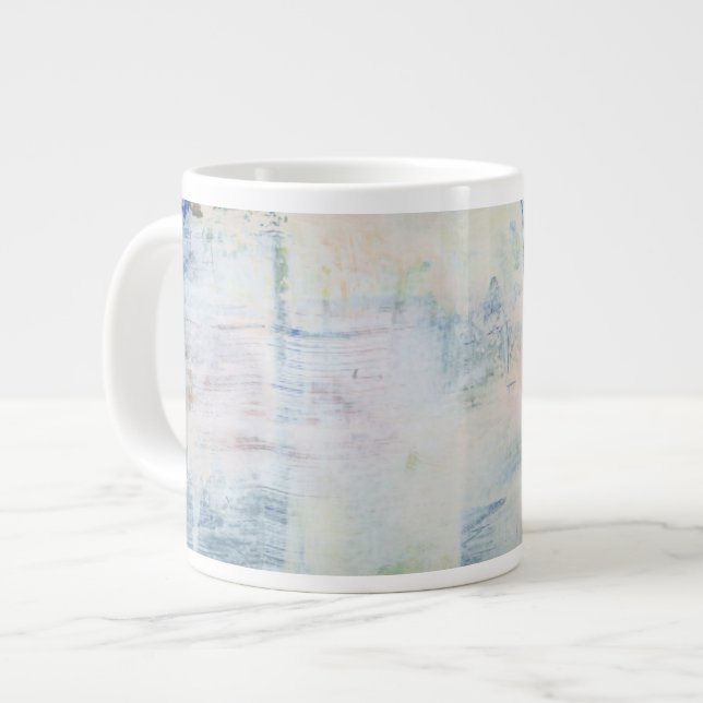 Taza De Café Grande Lavado blanco III (Izquierda)