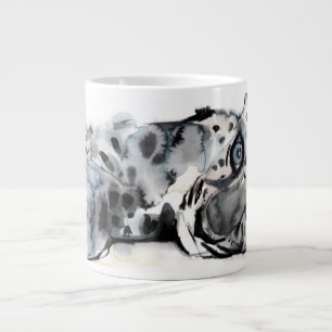Taza De Café Grande Leopardo árabe Cub 2008