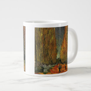 Taza De Café Grande Les Alyscamps de Vincent van Gogh. Otoño