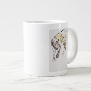Taza De Café Grande Lince europeo