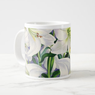 Taza De Café Grande Lirios blancos 2008