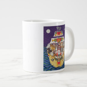 Taza De Café Grande Llegada del navidad