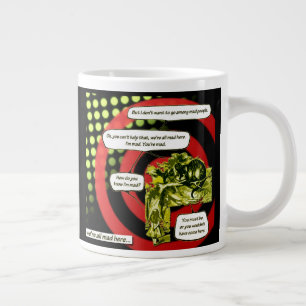 Taza De Café Grande Loco, Loco, Loco por Aleta