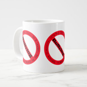 Taza De Café Grande Logo de Stop Bullying de Shirley Taylor