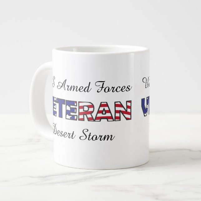 Taza De Café Grande Los militares de las fuerzas armadas de arma de (Izquierda)