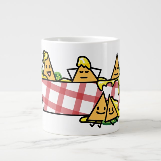 Taza De Café Grande Los Nachos derritieron los microprocesadores de (Frente)