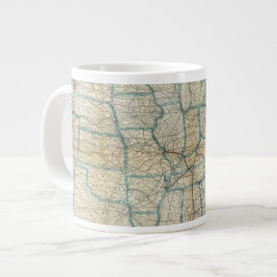 Taza De Café Grande Louisville y Nashville Railroad 2