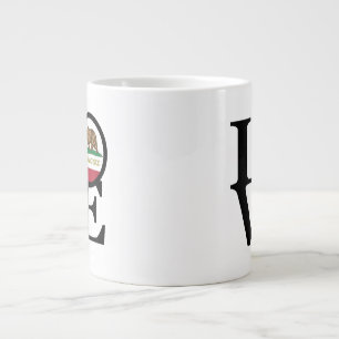 Taza De Café Grande LOVE San Francisco Jumbo Coffee Mug 20oz