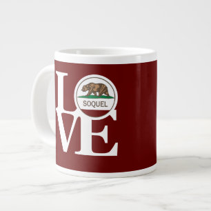 Taza De Café Grande LOVE Soquel Grande